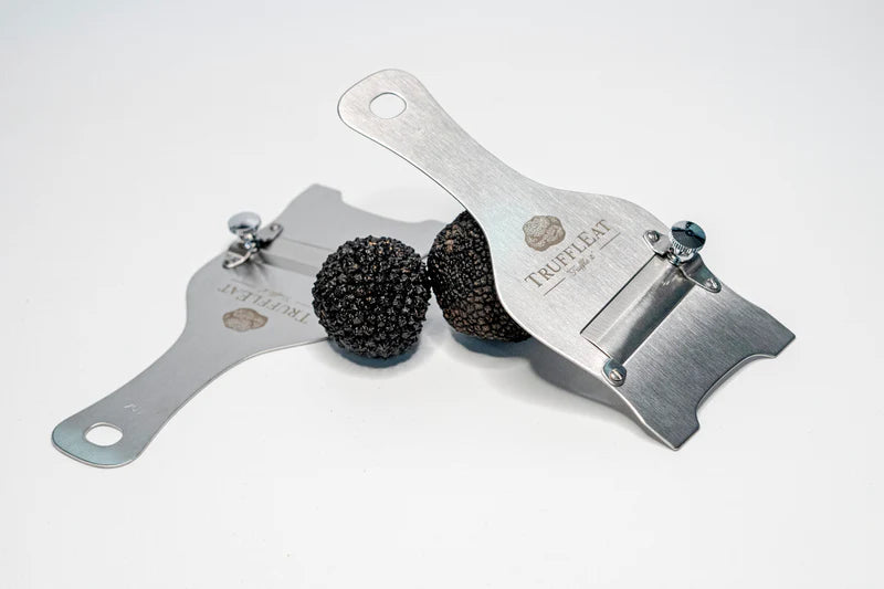 Stainless steel truffle slicer