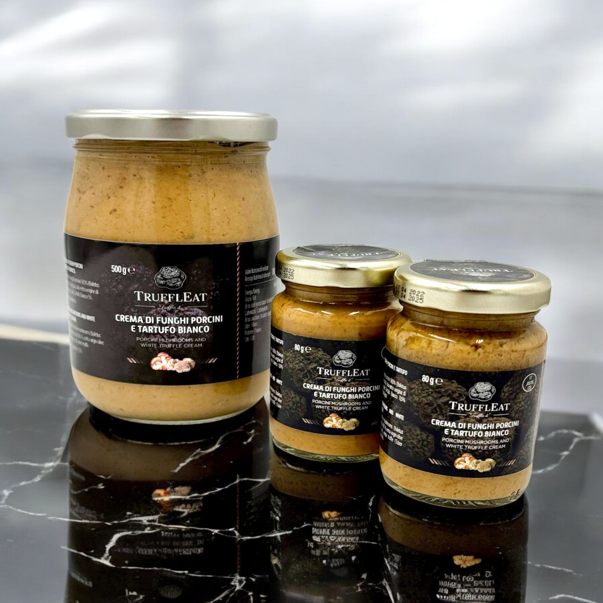 Porcini mushroom and white truffle cream